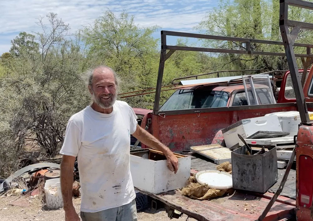 photo of bill payne of Payne gulch honey