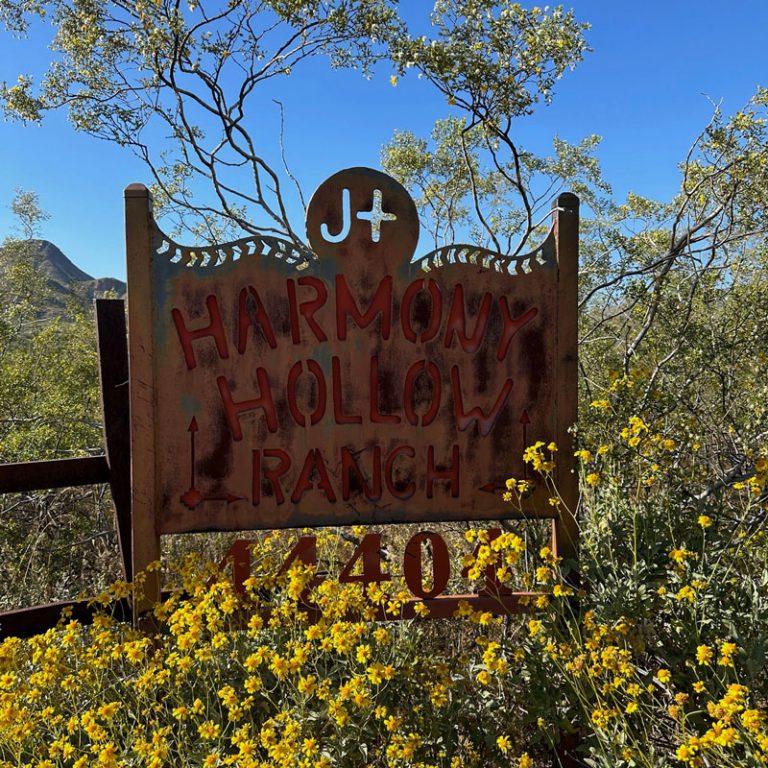 iconic harmony hollow ranch in arizona