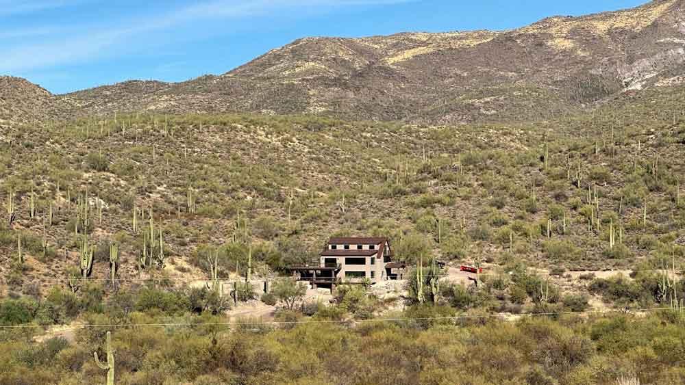 photo of finished harmony hollow house in arizona