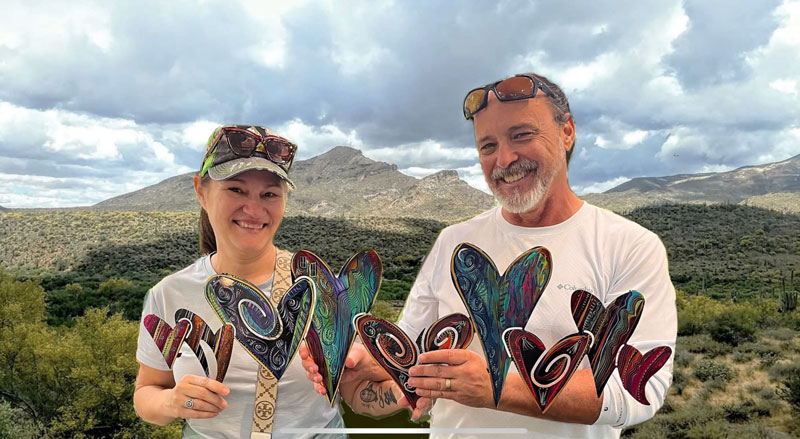 image of steve and lori of harmony hollow az
