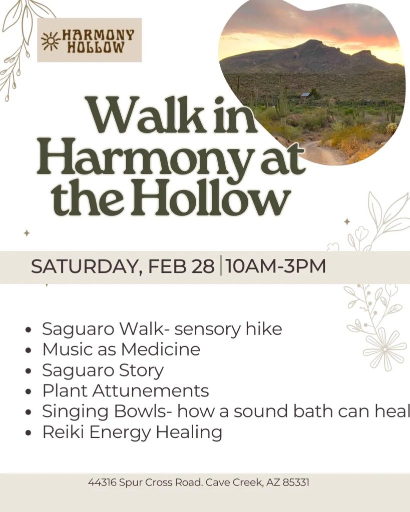 Walk in Harmony at Harmony Hollow Flyer