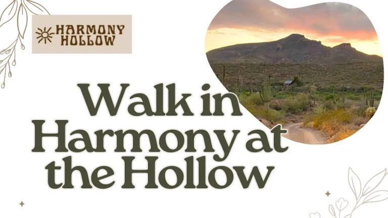 walk in harmony at harmony hollow flier graphic